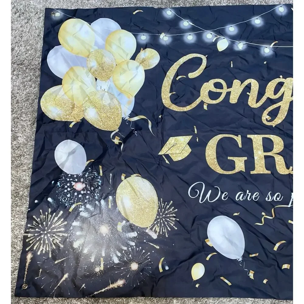 Congrats Graduation Backdrop Banner 71